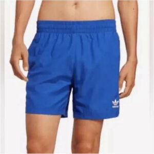 Adidas Men’s Ori Solid Blue 5.5” Swimwear Swim Trunks - Size XL MRSP $55